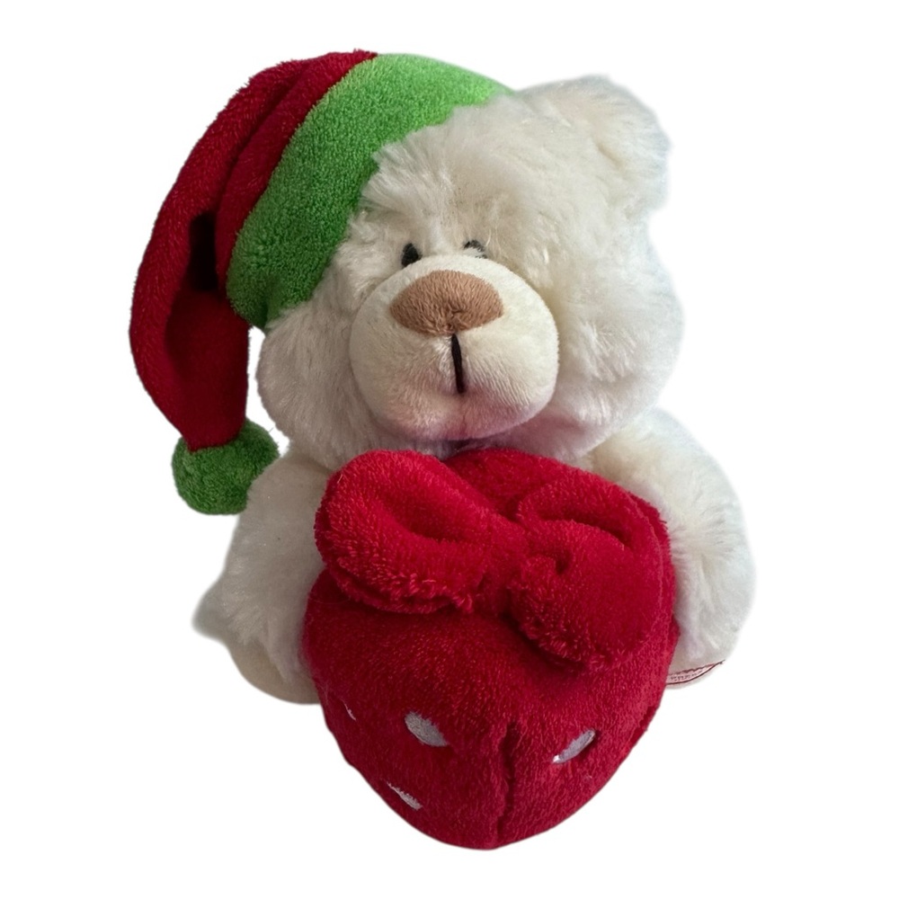 Have Yourself a Merry Little Christmas Plush Santa Animatronics Bear